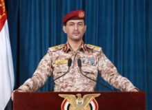 یحیی سریع: شرکت آرامکو سعودی، هدف ۲۰ موشک و پهپاد یمن قرار گرفت