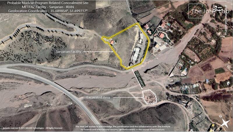 گاف عجیب ماهواره‌های جاسوسی اسرائیل در مورد سایت هسته‌ای سنجریان +عکس