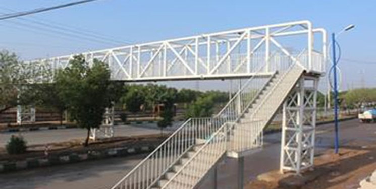 تعمیر “پل عابر پیاده نصب شده در مقابل کارخانه آرد فردوس ارومیه” طی هفته جاری
