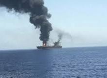 حادثه برای ۴ کشتی در آب‌های منطقه اتفاق مشکوک در خلیج‌فارس