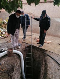 دستگیری باند حفاران غیرمجاز در محله هفت آسیاب ارومیه