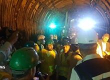 بازدید وزیر نیرو از تونل انتقال آب به دریاچه ارومیه
