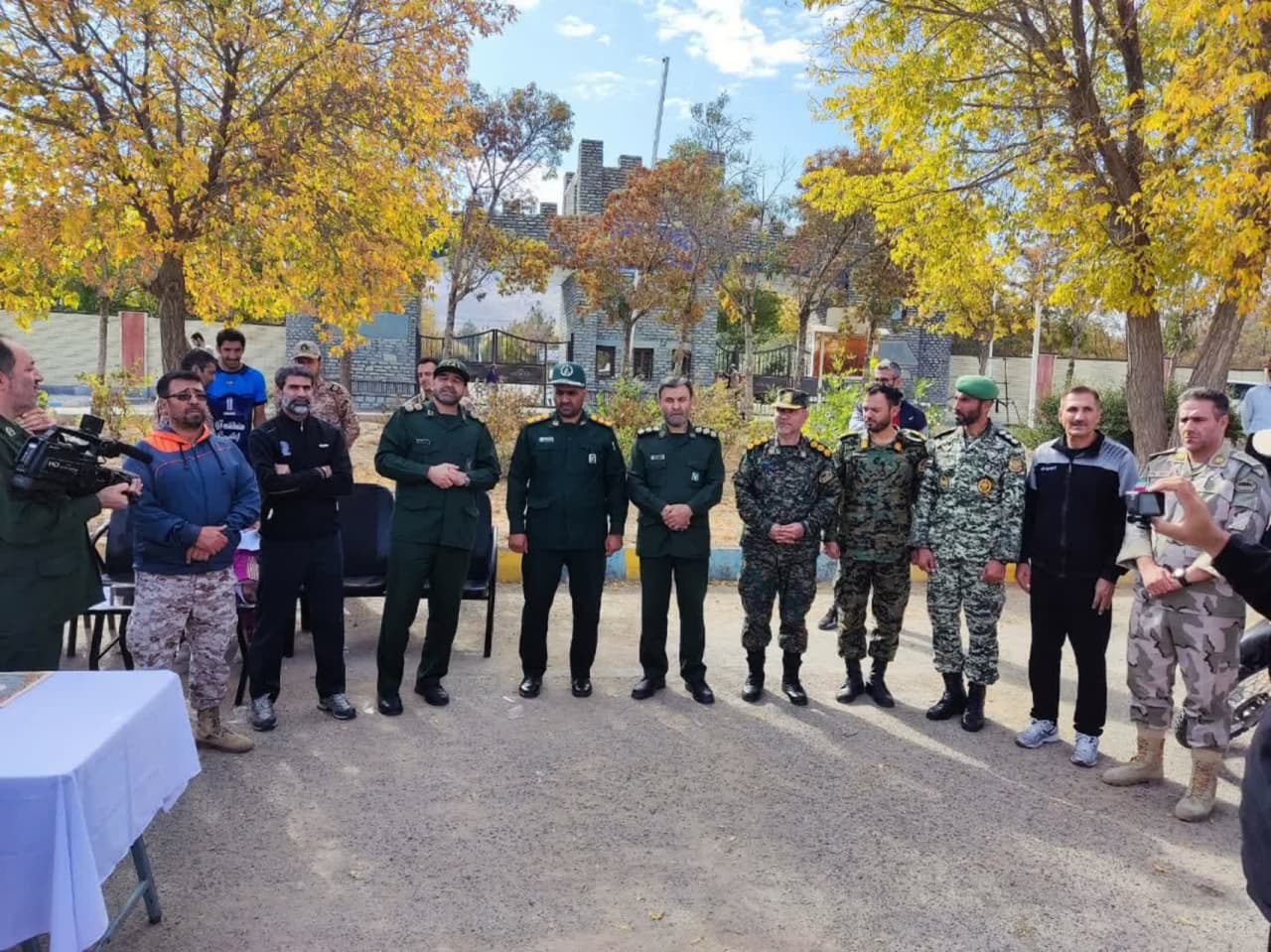 مسابقات دو میدانی ماده ۸۰۰۰ متر استقامت نیروهای مسلح استان آذربایجان غربی