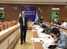 بازدید رئیس کل دادگستری آذربایجان غربی از آزمون پودمان کارآموزان قضایی دوره اول استان
