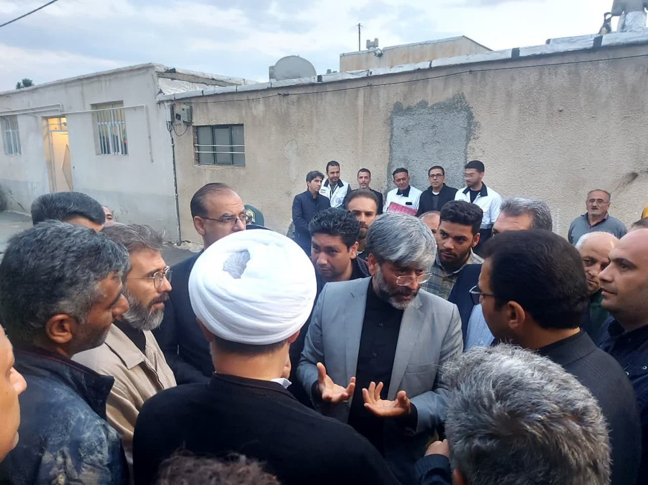 بازدید رئیس کل دادگستری استان آذربایجان غربی از منطقه سیل زده ارومیه
