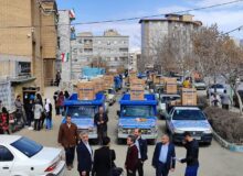 ۳۳ سری جهیزیه به نوعروسان مهابادی اهدا شد