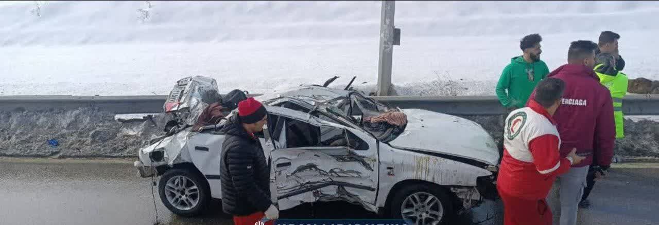 سانحه رانندگی در جاده سلماس _ارومیه یک کشته به جا گذاشت.