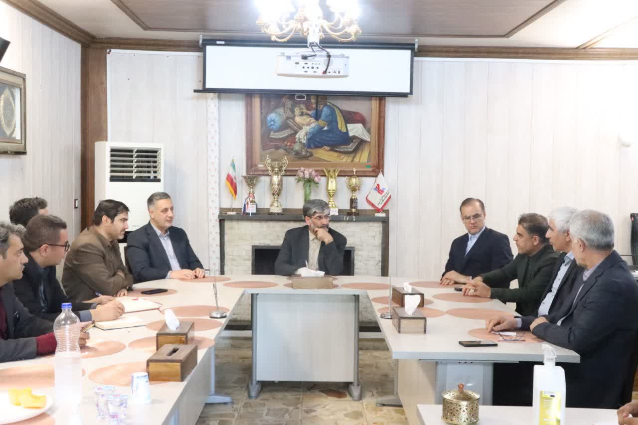 بازدید بعدازظهری رئیس کل دادگستری آذربایجان غربی و دادستان مرکز استان از بخش توسعه بیمارستان آذربایجان ارومیه