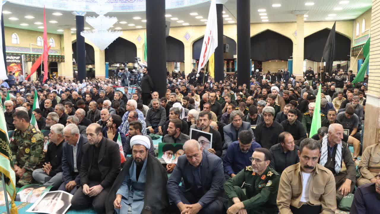 مراسم گرامیداشت شهدای اقتدار ایران