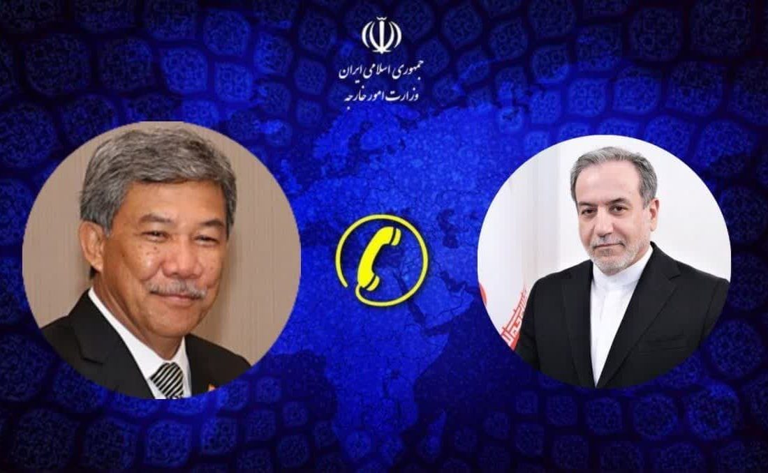 گفتگوی تلفنی وزرای امور خارجه جمهوری اسلامی ایران و مالزی