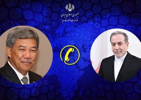 گفتگوی تلفنی وزرای امور خارجه جمهوری اسلامی ایران و مالزی