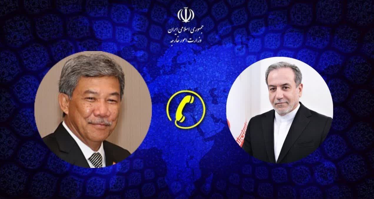 گفتگوی تلفنی وزرای امور خارجه جمهوری اسلامی ایران و مالزی