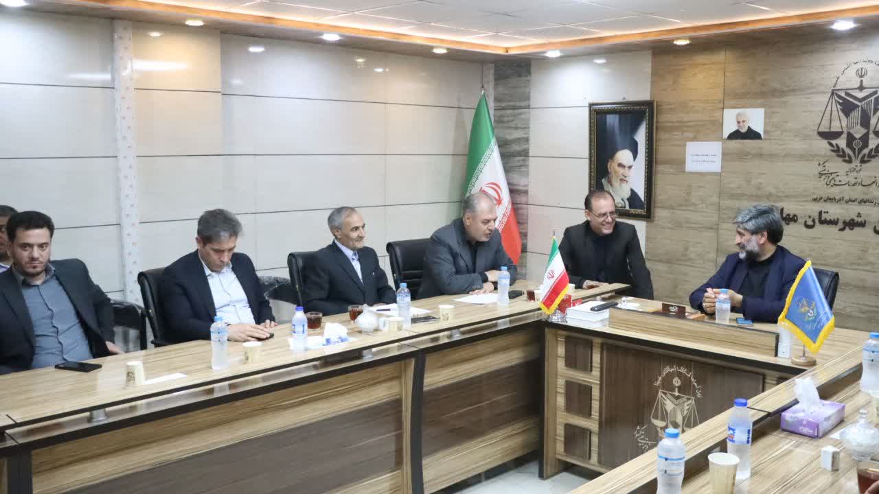 بررسی ۷۲ درخواست در شورای طبقه بندی زندان مهاباد با حضور رئیس کل دادگستری آذربایجان غربی و دادستان مرکز استان