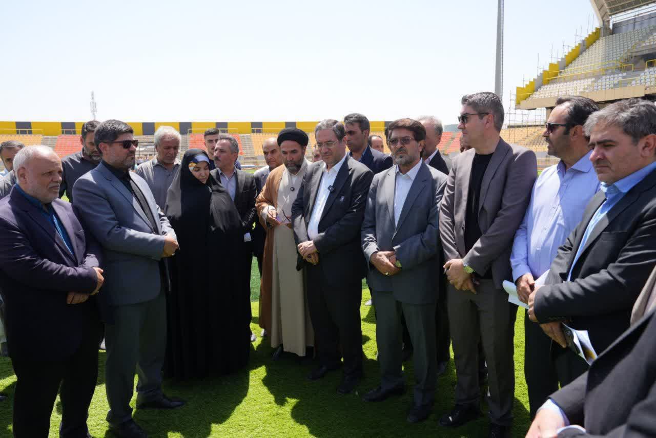 بازدید از ورزشگاه شهید باکری ارومیه